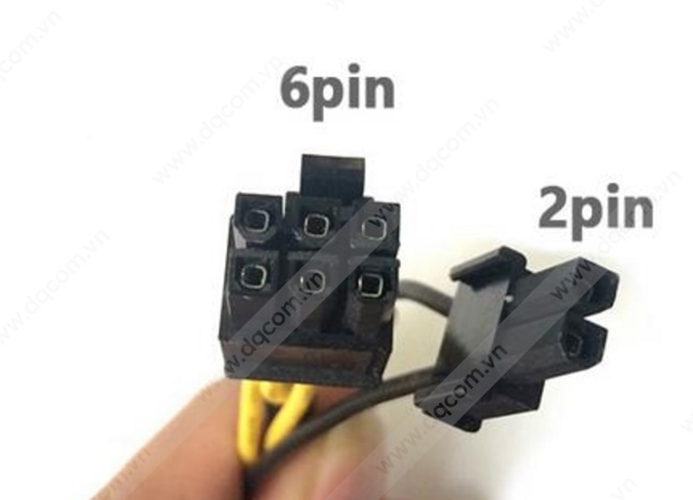 Cáp nguồn card đồ họa SATA sang 8 Pin (20cm)