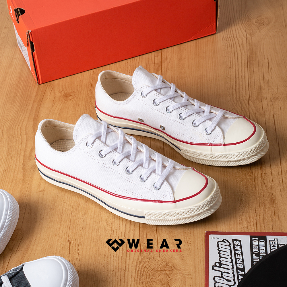 Giày Converse Chuck 70  White Lowtop - 162065V