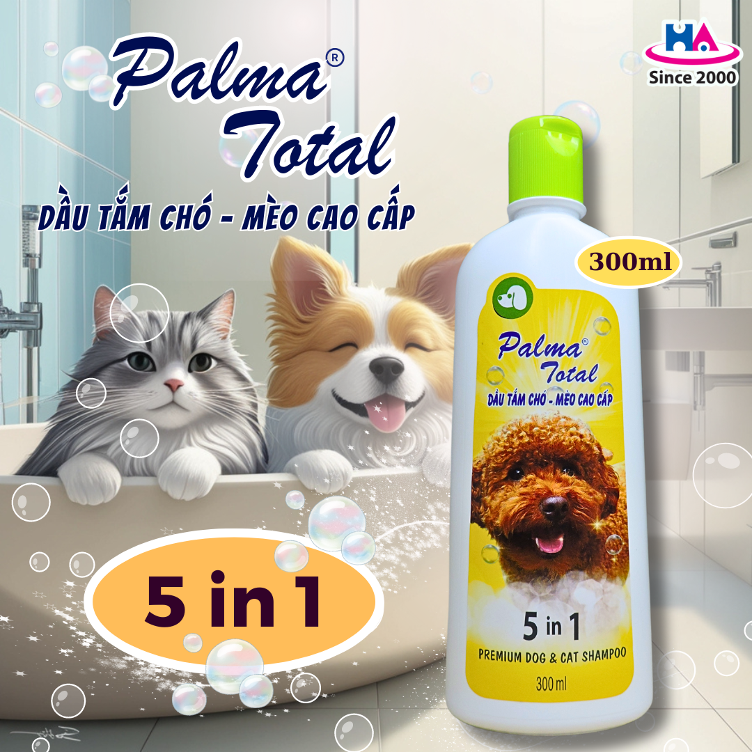 Dầu tắm Palma Total 300ml
