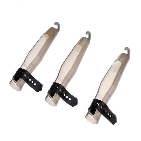 2x 3 Pcs Universal Fishing Rod Tip Protector Fly Rod Pole Head Cover Sleeve