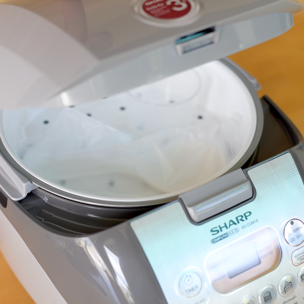 NỒI CƠM ĐIỆN TỬ SHARP KS-COM18 - HÀNG NHẬP KHẨU THÁI LAN