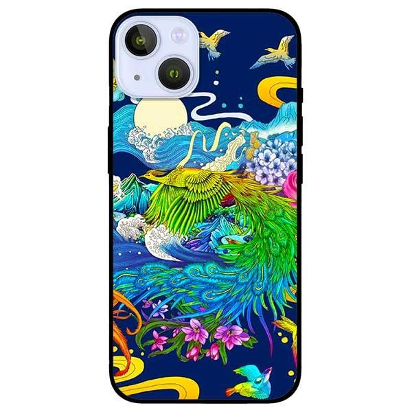 Ốp lưng dành cho Iphone 13 Mini - Iphone 13 - Iphone 13 Pro -  Iphone 13 Pro Max - Phượng Hoàng Xanh