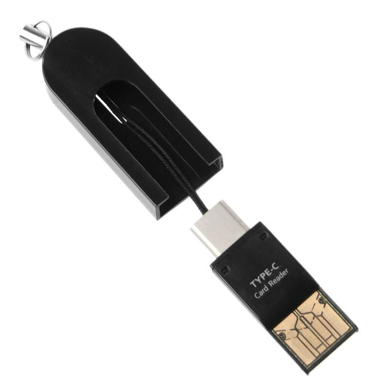 Đầu đọc thẻ nhớ USB Type C sang USB 2.0 Type A Micro SD TF
