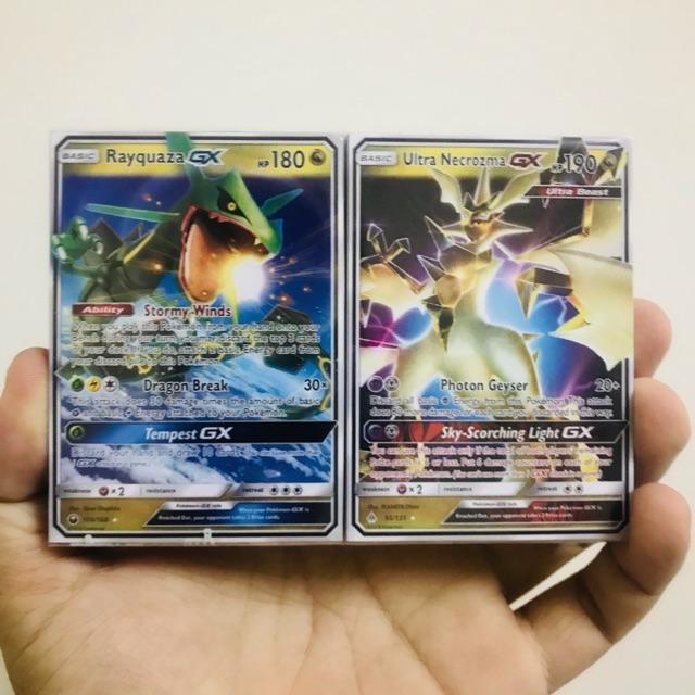 02 bộ thẻ bài Battle Arena Decks: Ultra Necrozma-GX và Rayquaza-GX
