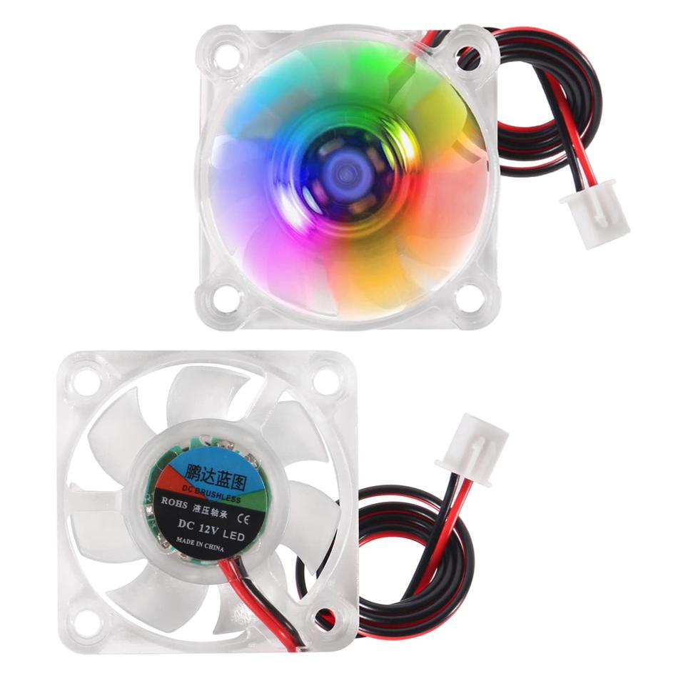 Quạt 3D Quạt 3D Quạt DC 12V Quạt làm mát không chổi than Mini 40x40x10mm Ve