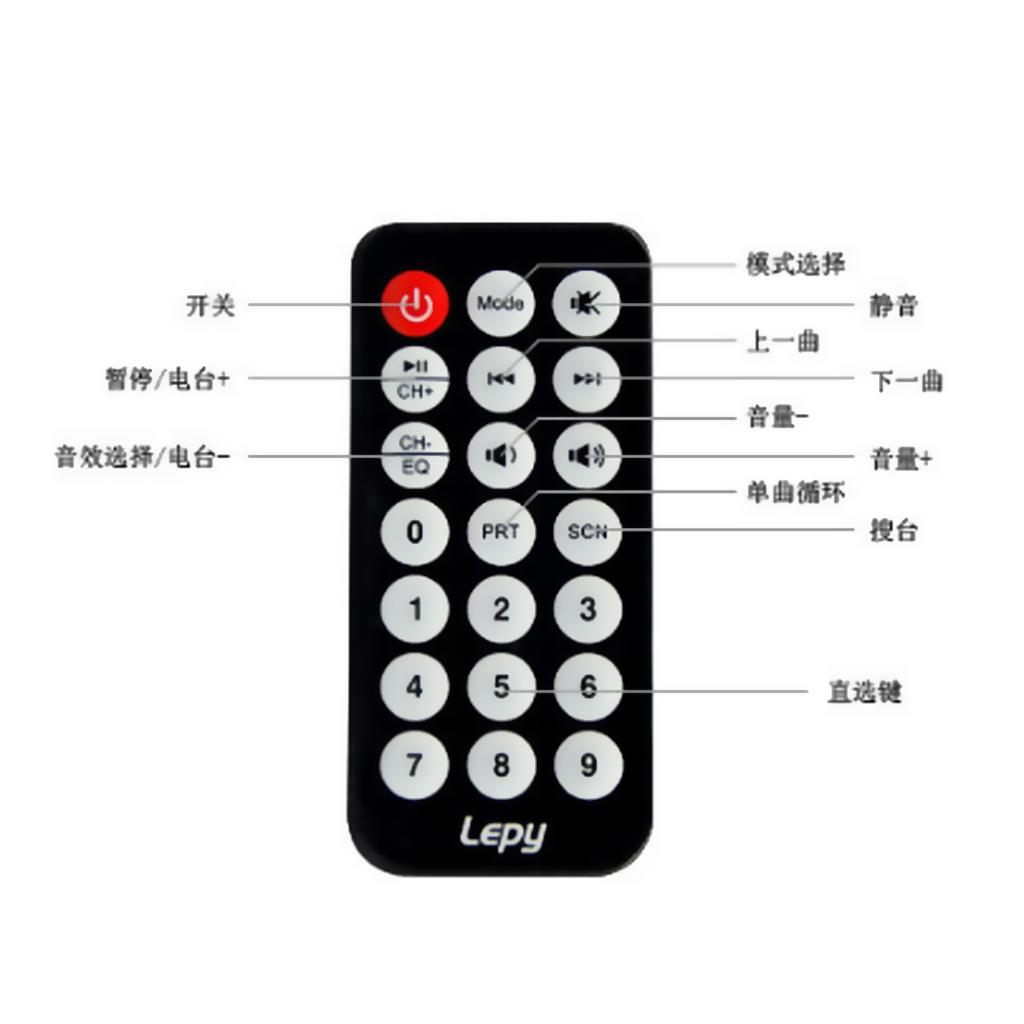 12V Car Wireless Bluetooth Stereo Audio Amplifier FM USB Port with Remote