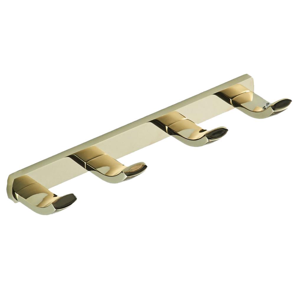 Solid Brass Robe Hook Bathroom Towel Hook Entrance Wall Hook for Coat