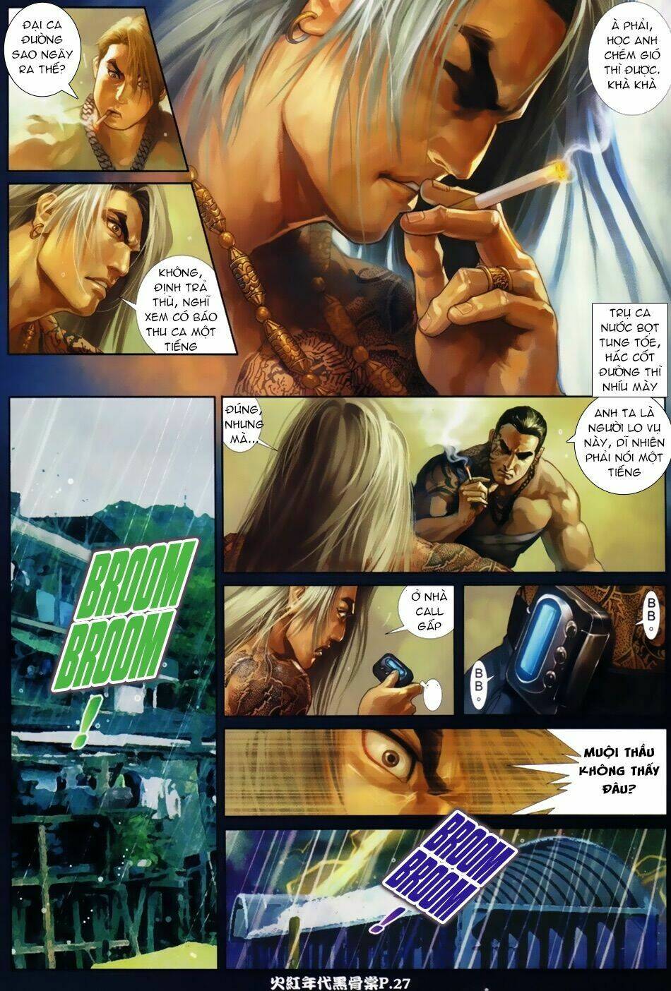 hỏa hồng niên đại hắc cốt đường chapter 10 13