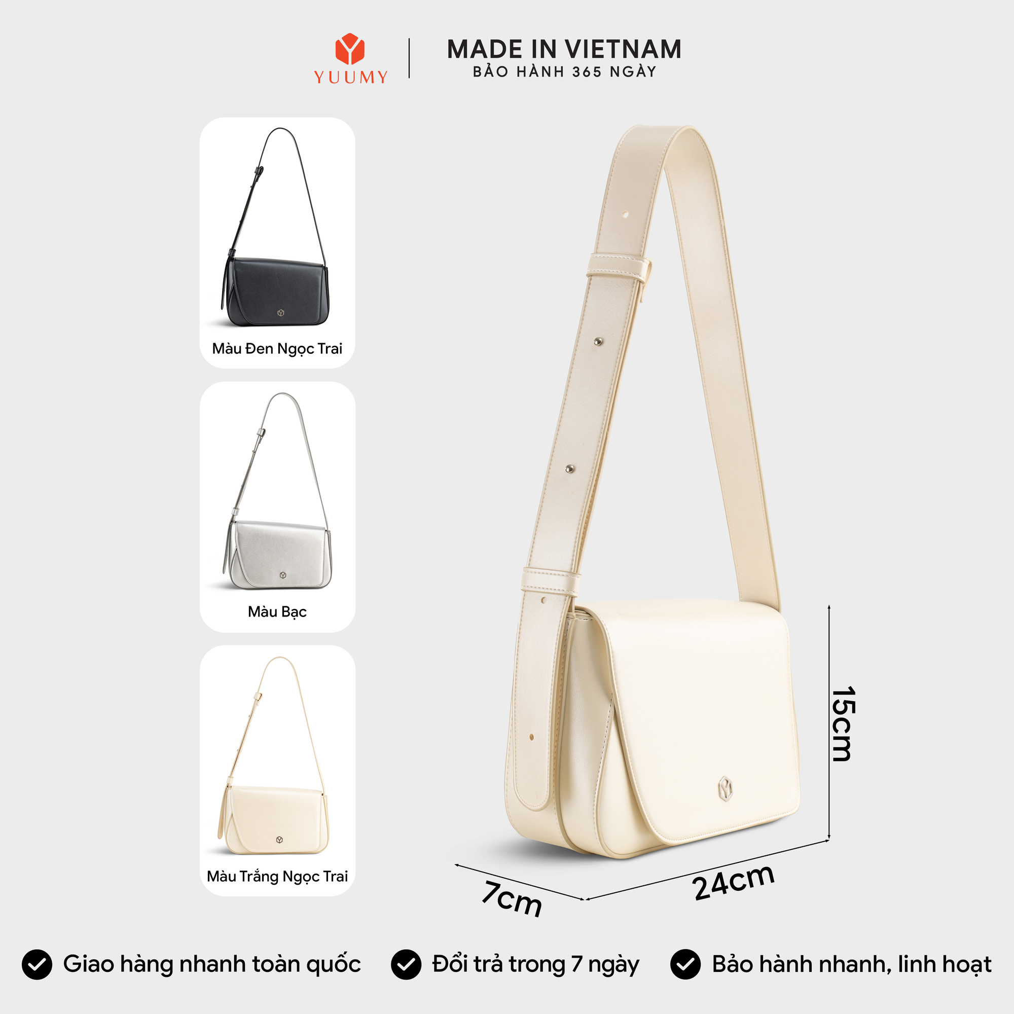 Túi đeo chéo nữ YUUMY YN319