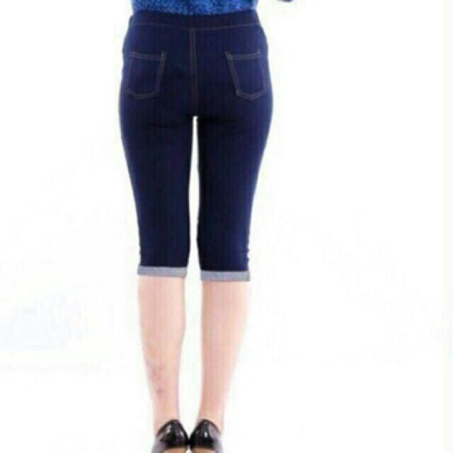 Quần Ngố Giả Jean Siêu Co Giãn