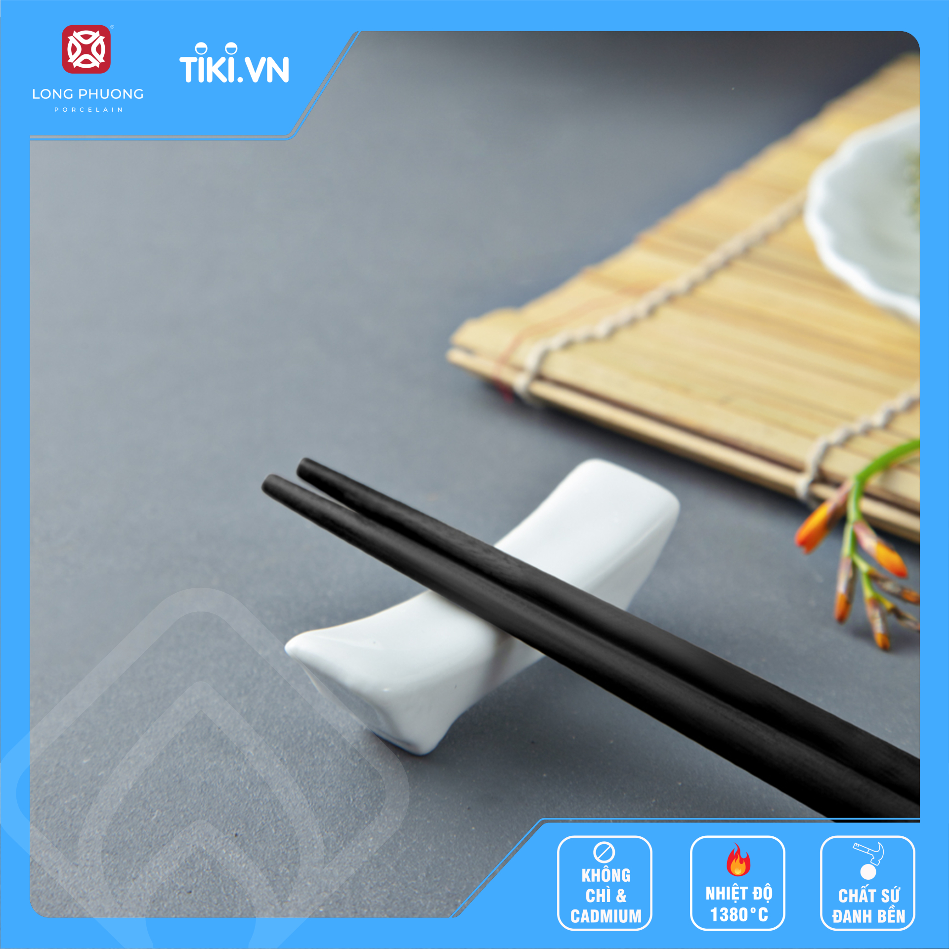 Combo 12 Chiếc Kê Đũa, Gác Đũa Sự Tinh Tế Trên Bàn Ăn
