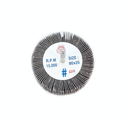 Đá Mài Nhám Kèm Sợi Nỉ Hình Trụ 80mm Chuôi 6mm Chuyên Dụng Cao Cấp