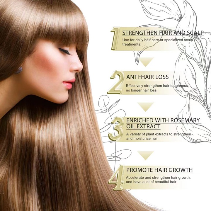 Serum dưỡng kích mọc tóc, giúp tóc mọc dài nhiều và dày, mọc tóc nhanh, bóng, mượt, phục hồi tóc hư tổn xuất xứ Singapore - Mã số 1175