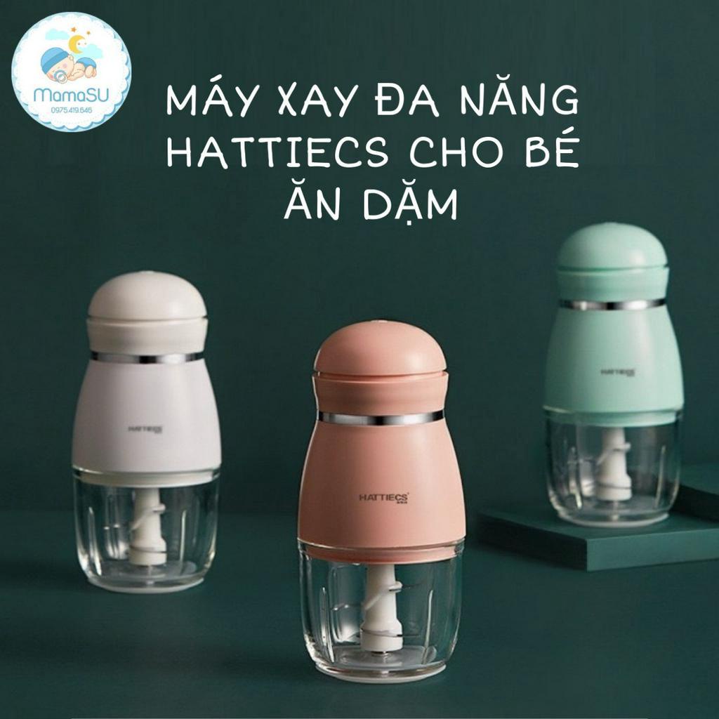 Máy Xay Đồ Ăn Dặm Cho Bé 6 Lưỡi Cối Thuỷ Tinh Hàng Nội Địa Trung Bản Cao Cấp Siêu Mịn Tiện Dụng - Hàng Chính Hãng