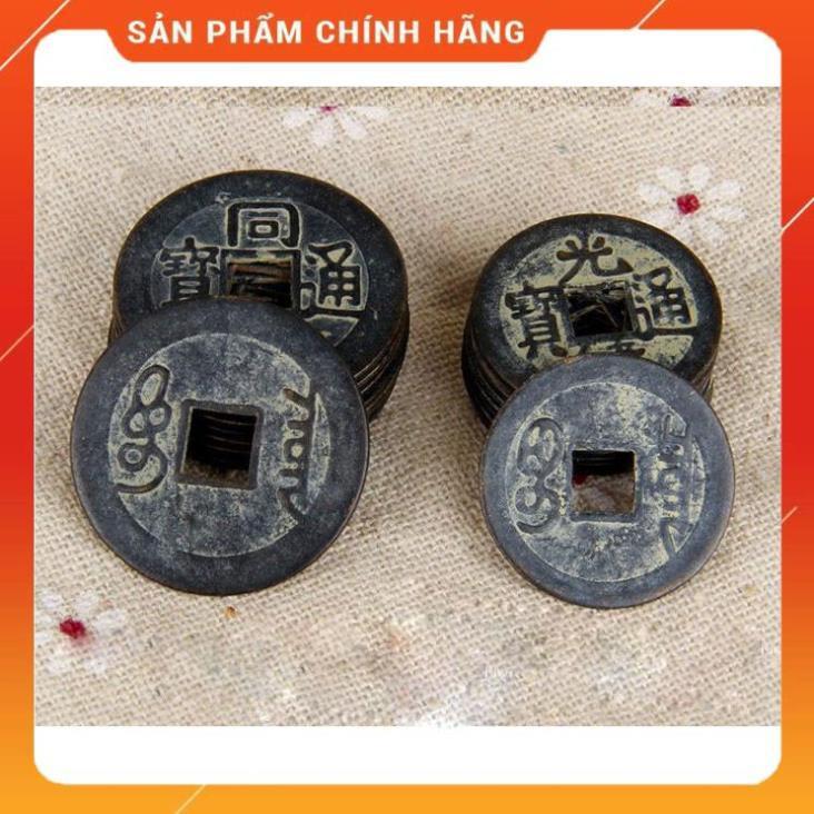 (HÀNG HOT SIÊU CHÂT) Bộ 15 đồng xu ngũ đế phong thủy cầu tài lộc 206567