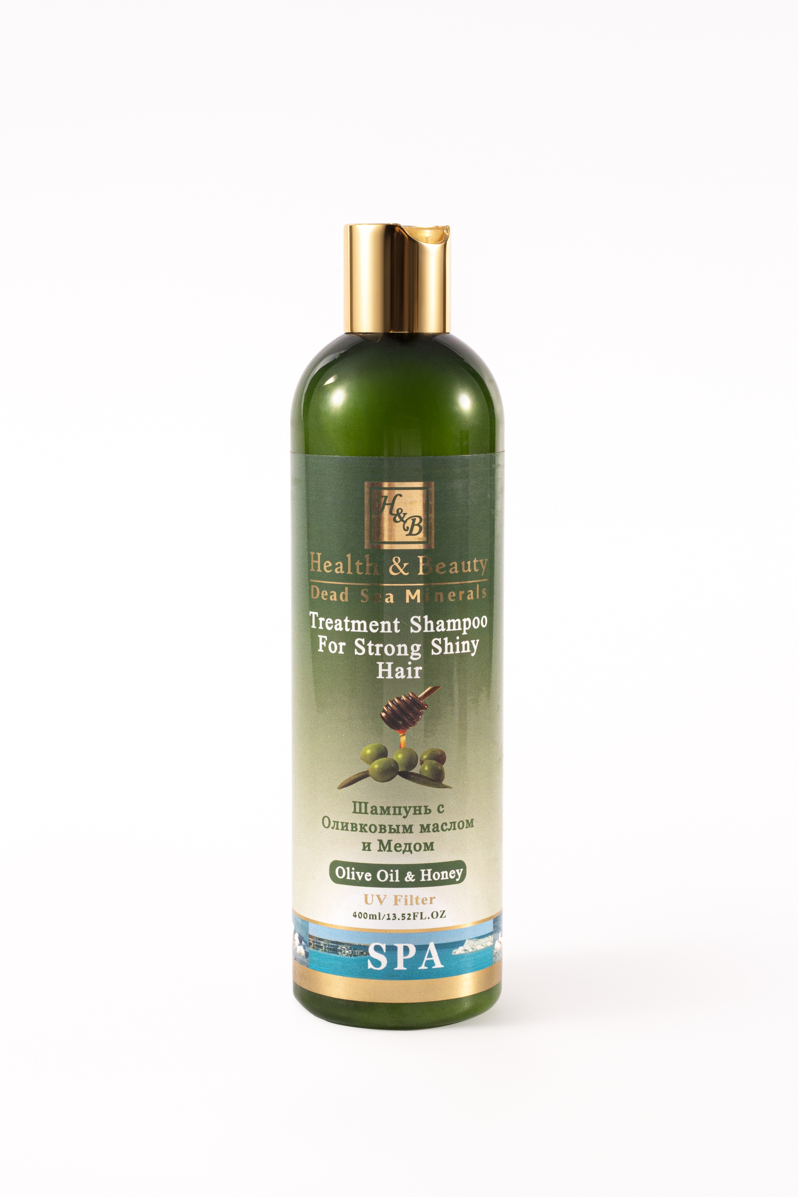 Dầu gội - Health and Beauty - Israel - Olive Oil and Honey Shampoo for Strong and Shiny Hair dành cho tóc yếu và xỉn màu