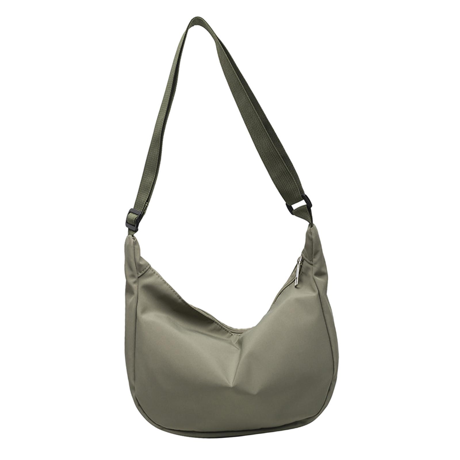 Girls Crossbody Bag with Zipper Women Shoulder Bag for Walking Biking Travel