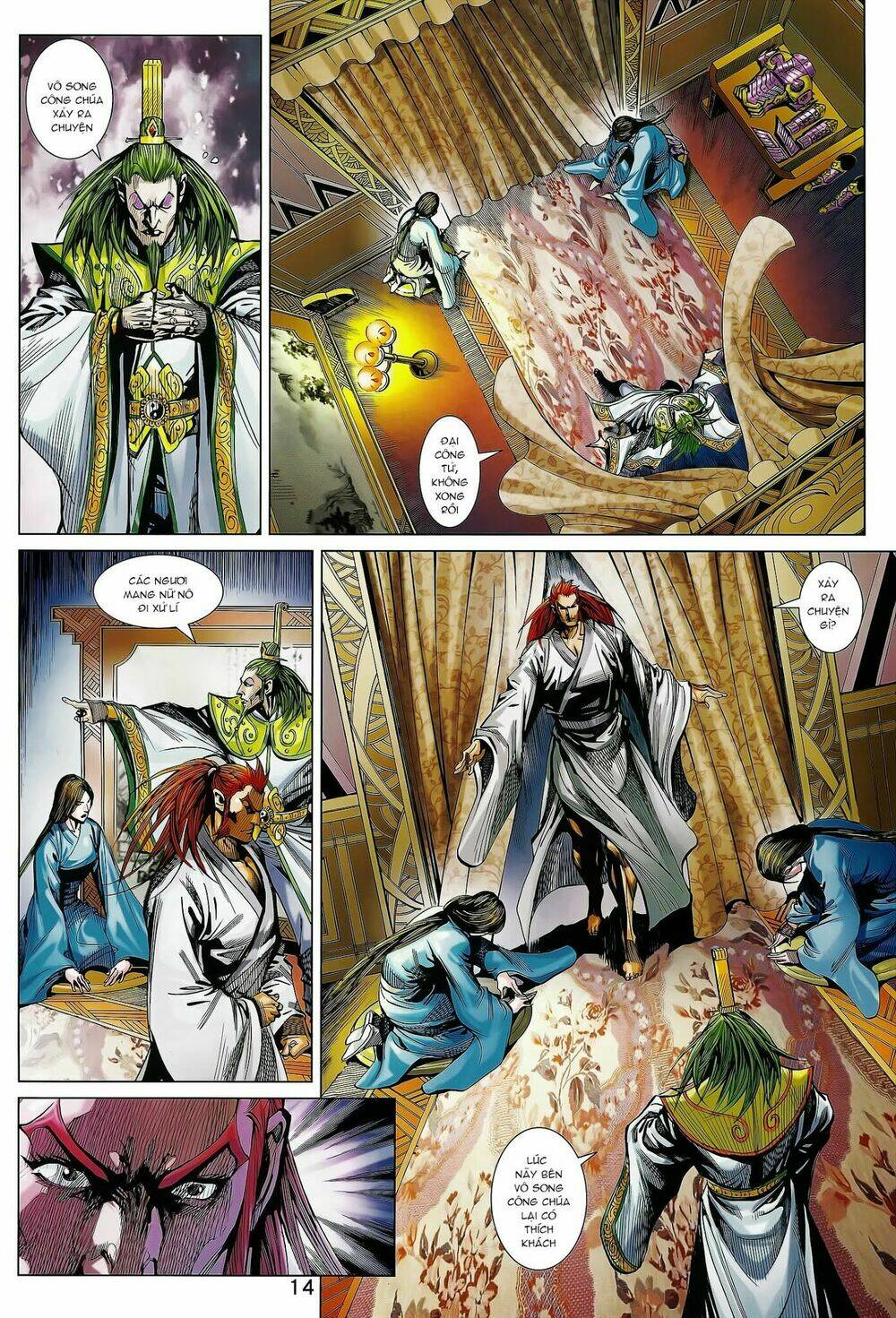 xuân thu mãnh sĩ chapter 10.1 14