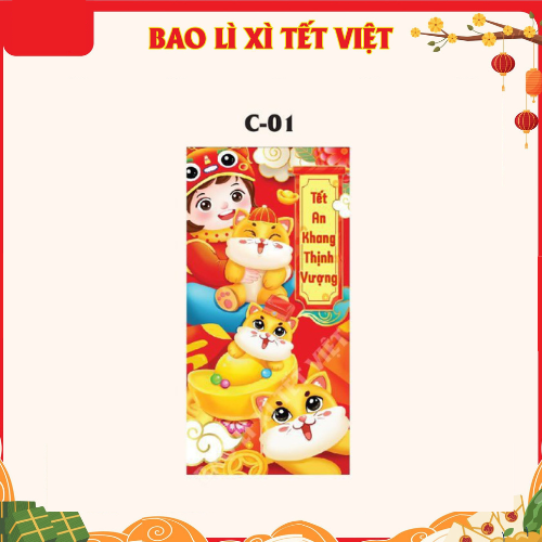 Bao Lì Xì 2023 Set 10 cái