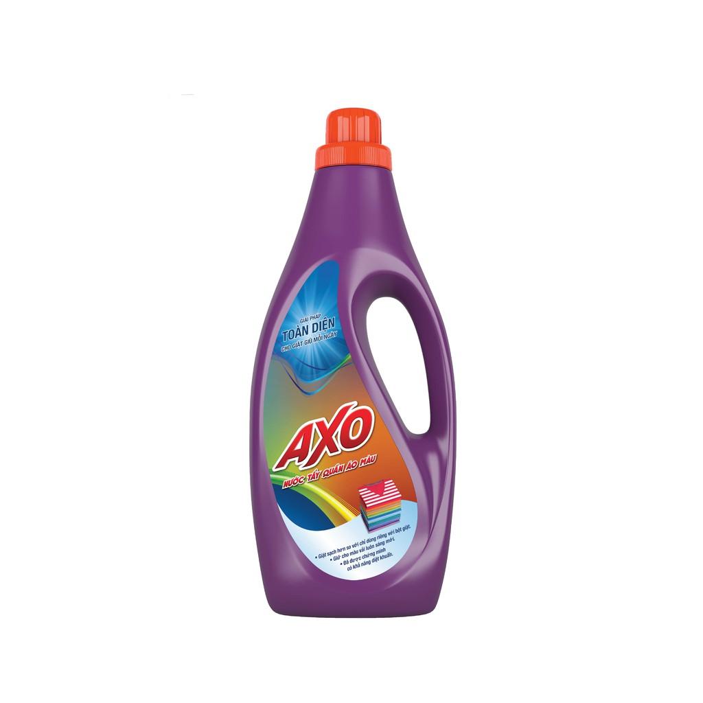 Nước Tẩy Quần Áo Màu AXO Hương Hoa Lavender Chai 1.8L-100569899