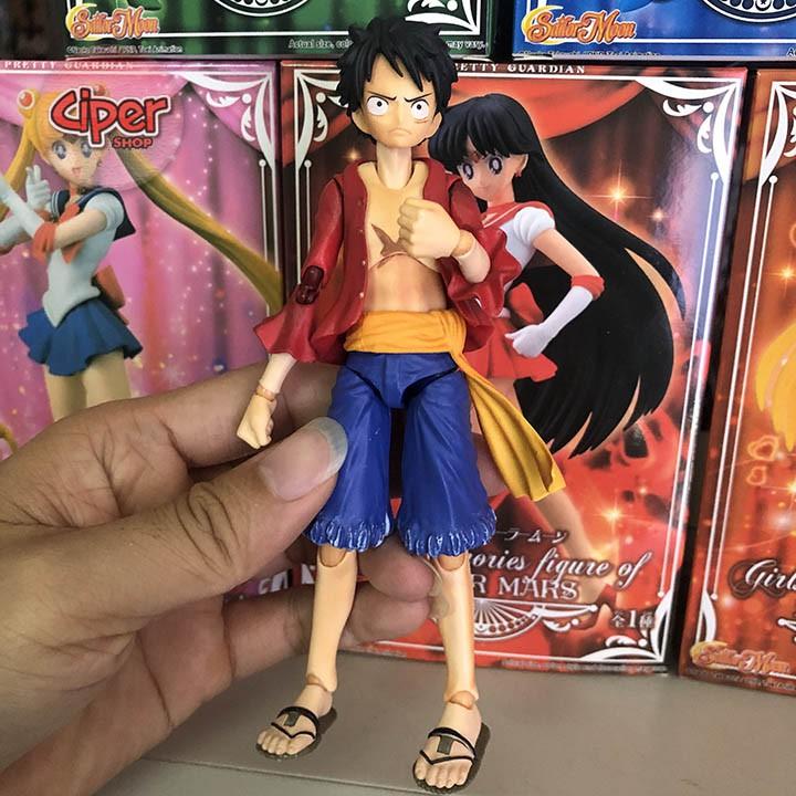 Mô hình Luffy Khớp - Mô hình One Piece - Figure Action Luffy One Piece