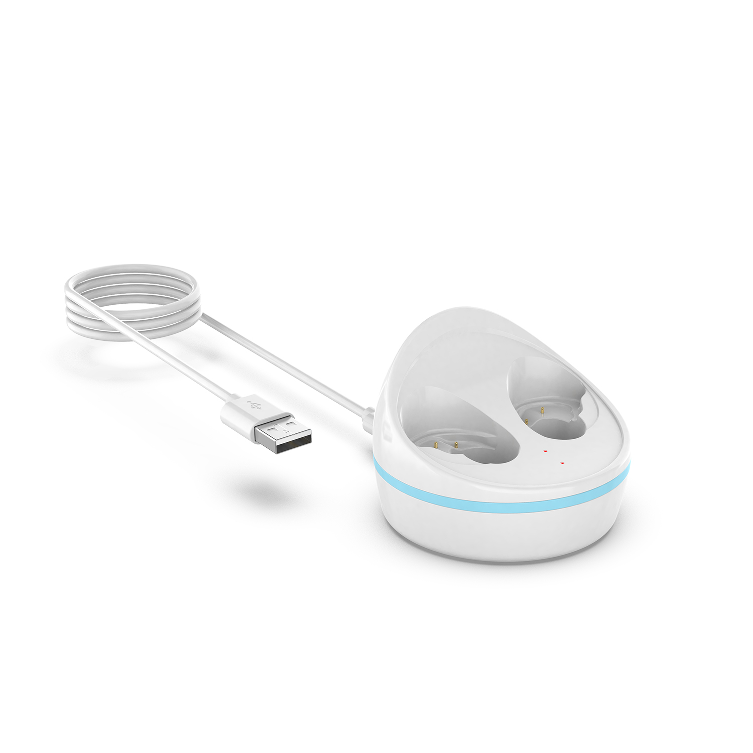 Đế Sạc USB Cho Tai Nghe Không Dây Kèm Hộp Đựng Sạc Dự Phòng Dành Cho Galaxy