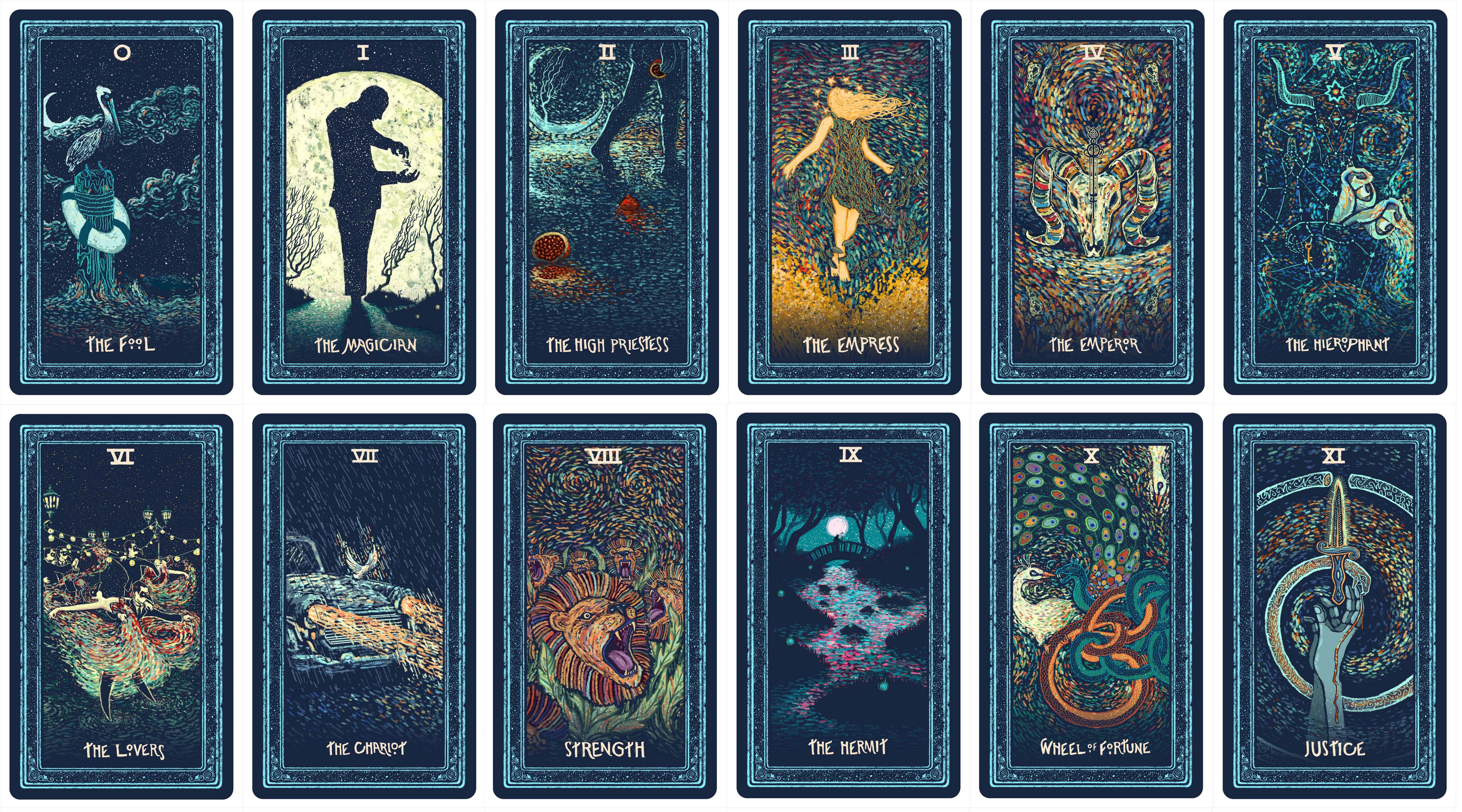 {KÈM QUÀ TẶNG} Bộ Bài Prisma Visions Tarot 6th Edition