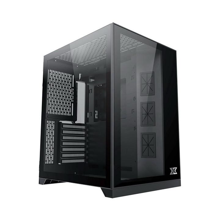 Thùng máy tính | Vỏ case Xigmatek AQUARIUS S EN46508 Black No Fan - Màu đen - Hàng chính hãng