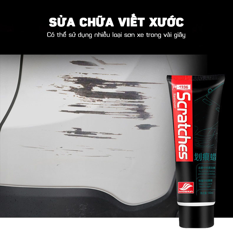Sáp Xóa Vết Trầy Xước Và Đánh Bóng Sơn Cho Xe Hơi 100ml- Hàng Nhập Khẩu