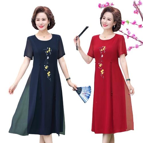️Có Big Size️ĐẦM TRUNG NIÊN NỮ CÁCH TÂN SANG TRỌNG - LỊCH SỰ- QUÝ PHÁI, ĐẦM XINH TẶNG MẸ ĐI TIỆC
