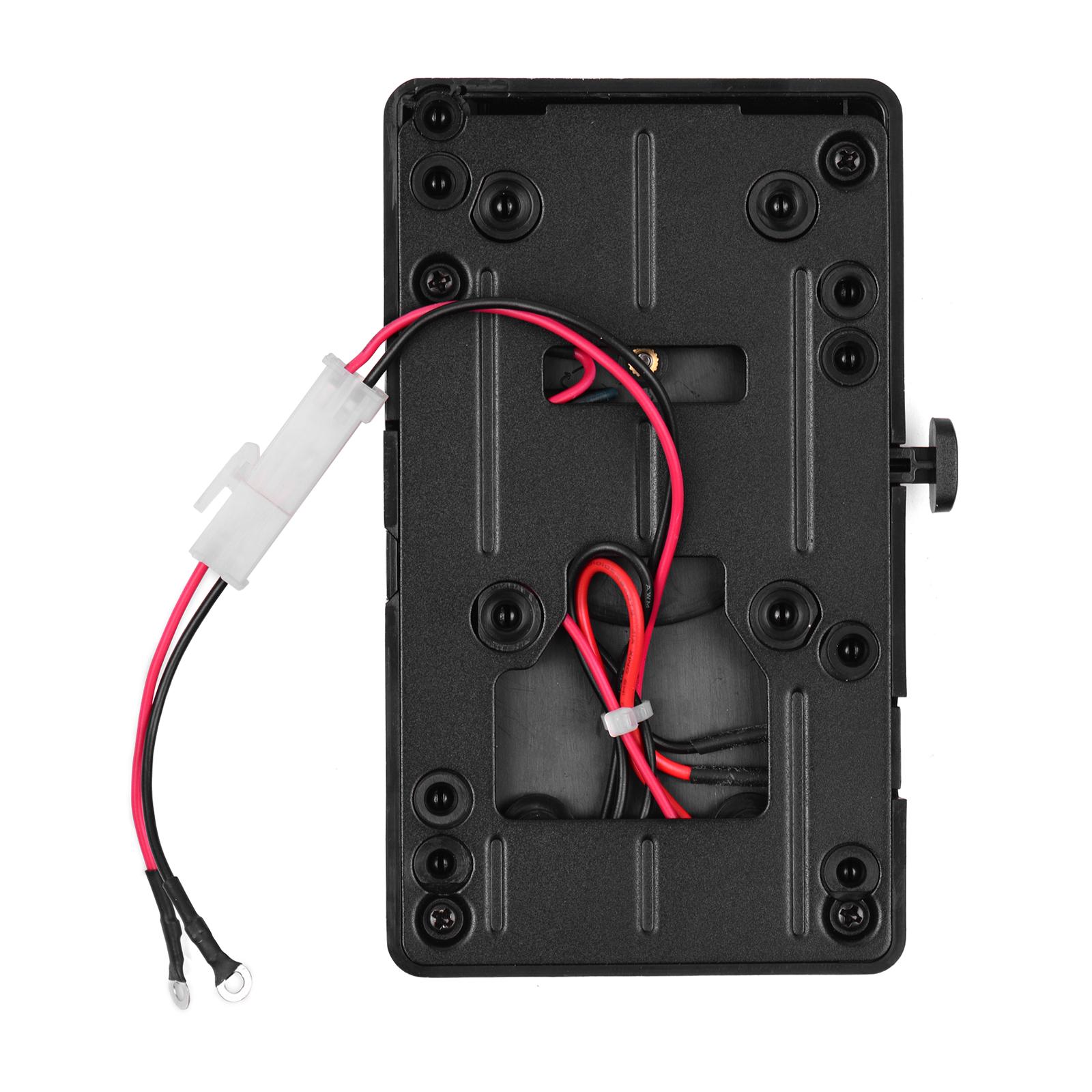 Tấm pin V-Mount với đầu nối Double D-Tap Thay thế cho máy ảnh BMPCC 4K / 6K / Máy quay video / đèn LED