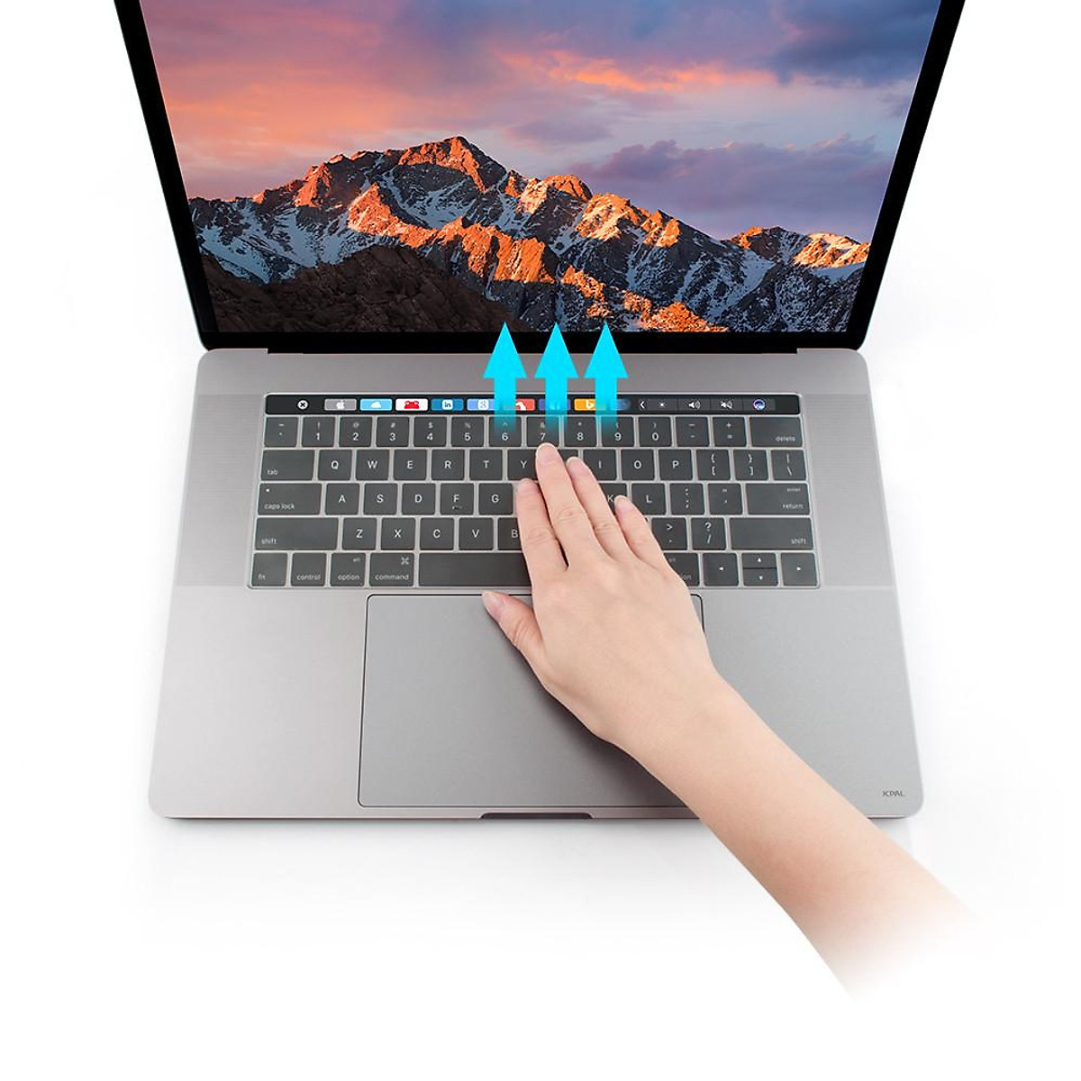 Miếng phủ bàn phím cho MacBook Pro Touch Bar 13 / 15 inch FitSkin Ultra 0.2 mm