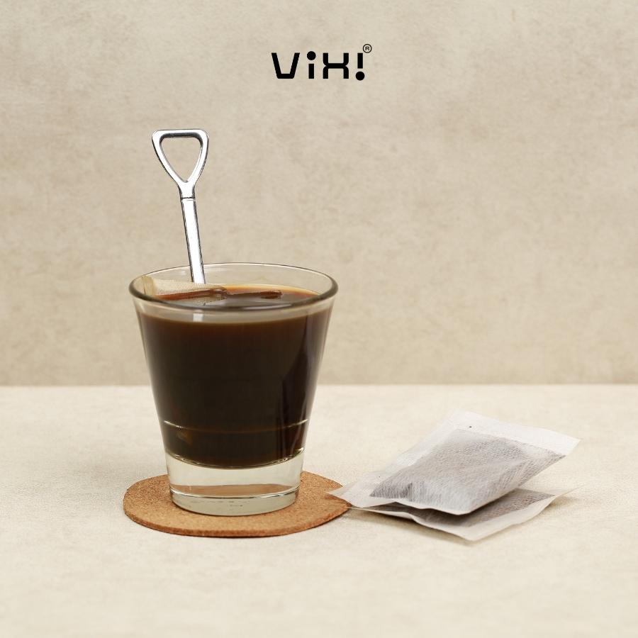 Cà phê Arabica túi lọc nguyên chất tiện lợi rang mộc ViXi hộp 80g