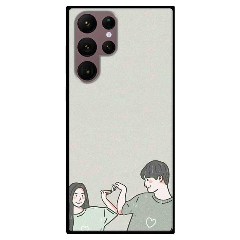 Ốp lưng dành cho Samsung S22 - S22 Plus - S22 Ultra - Cặp Đôi Tim