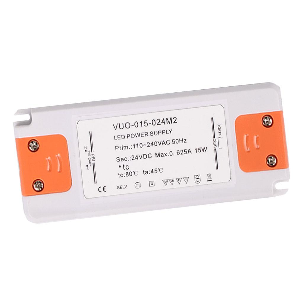 LED Biến Áp nguồn Điều 15W 24V cho Dây Đèn Bóng/1 chiếc