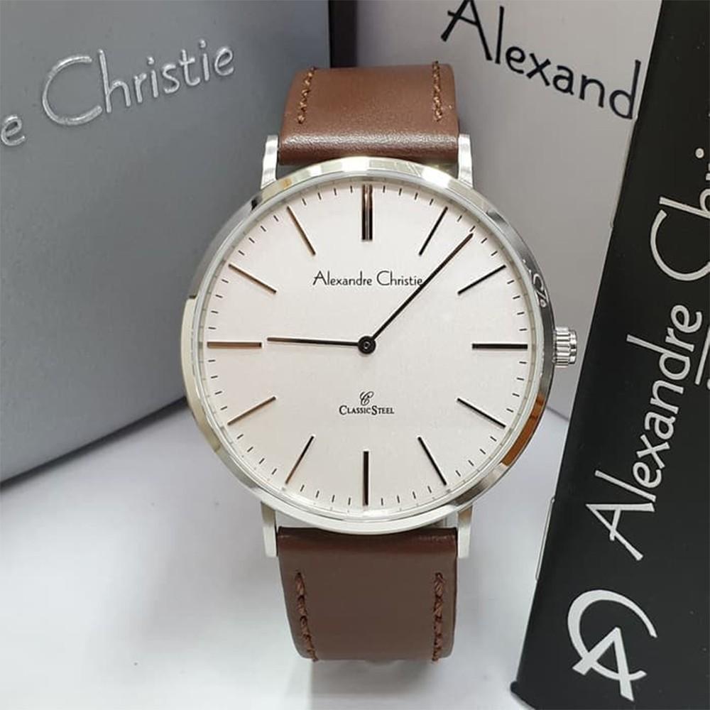 Đồng hồ đeo tay Nam hiệu Alexandre Christie 8490MHLSSSL