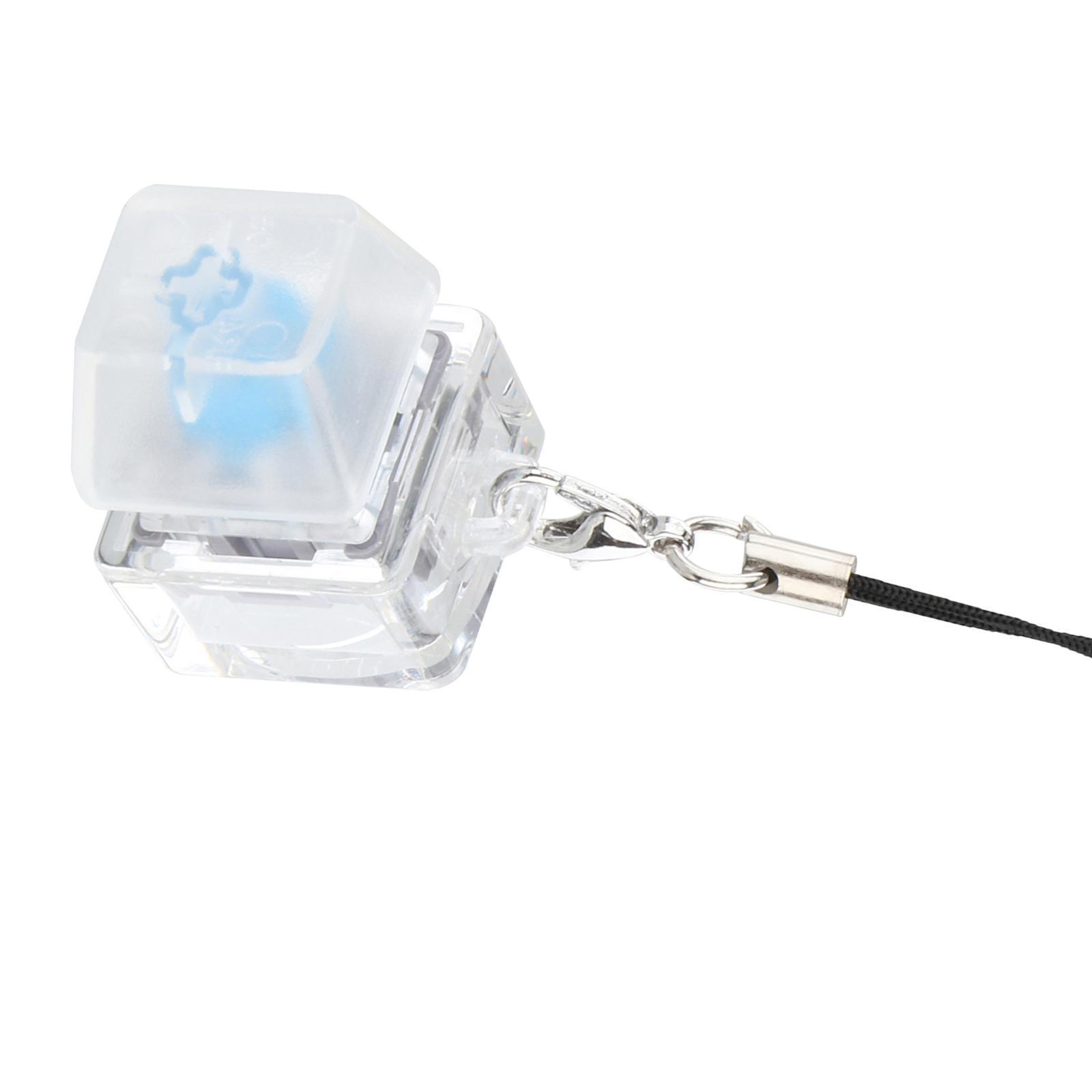 Mechanical Keyboard Switch Tester Pendant Key Rings Toy Decoration DIY
