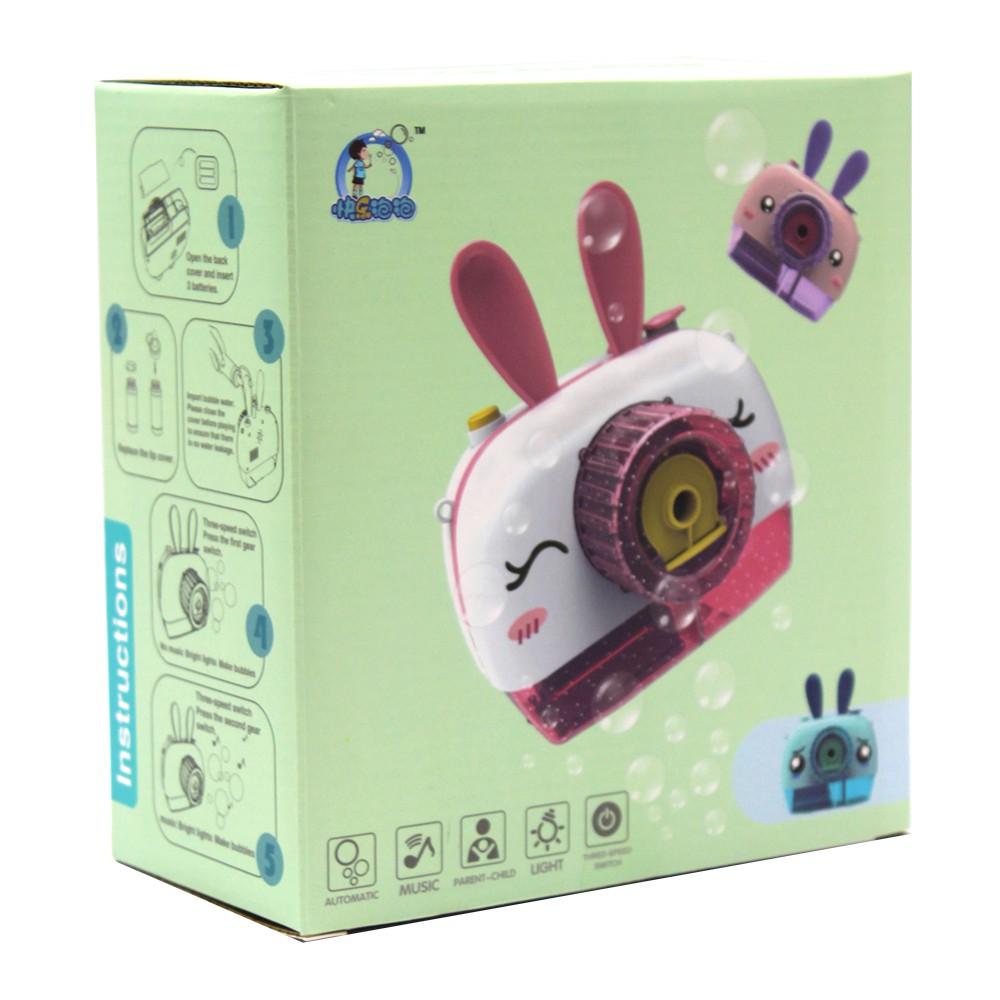 Đồ chơi máy chụp hình tạo bong bóng dùng pin VBC-SR868-A2