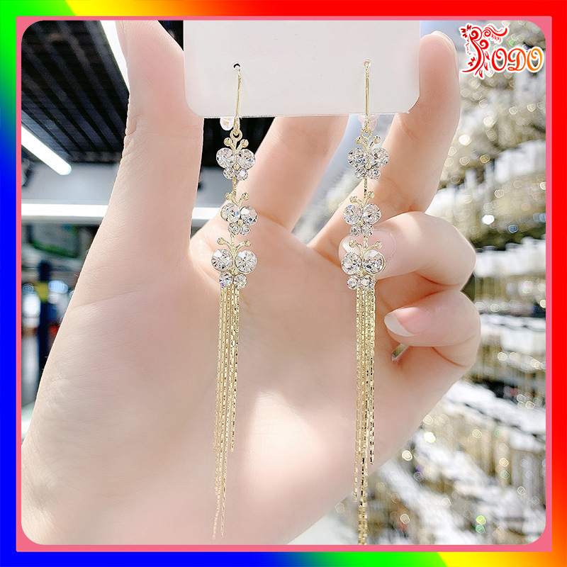 Bông tai nữ xinh xắn kiểu dáng sành điệu phong cách ngầu thích hợp đi chơi BSTKD - [Thời Trang ToDo]