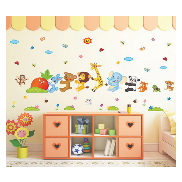 Decal vườn thú EB219