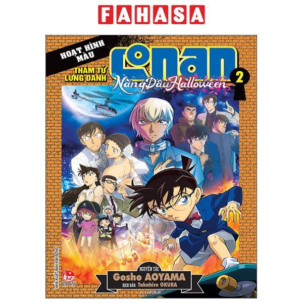 Sách - Thám Tử Lừng Danh Conan - Hoạt Hình Màu - Nàng Dâu Halloween - Tập 2