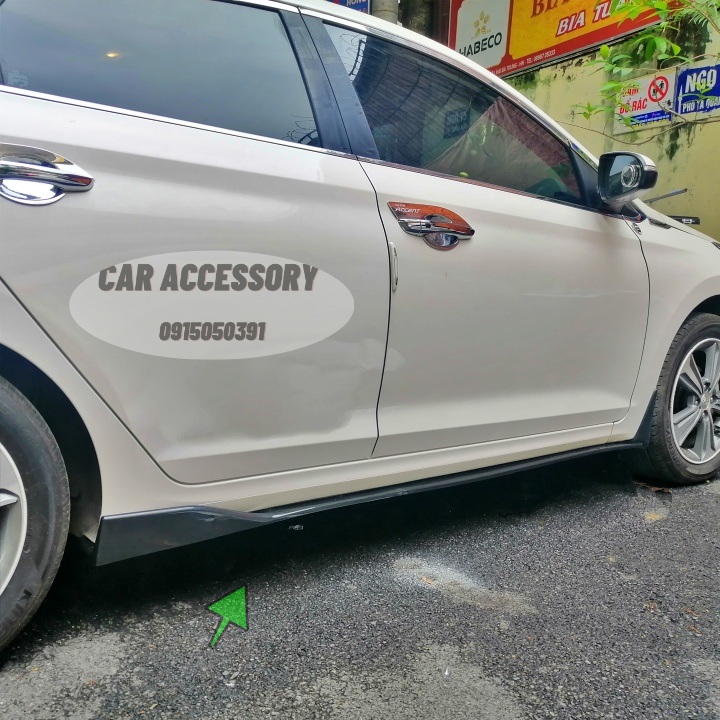 Lip hông Lip Sườn Hyundai mẫu độ cho xe Hyundai Accent