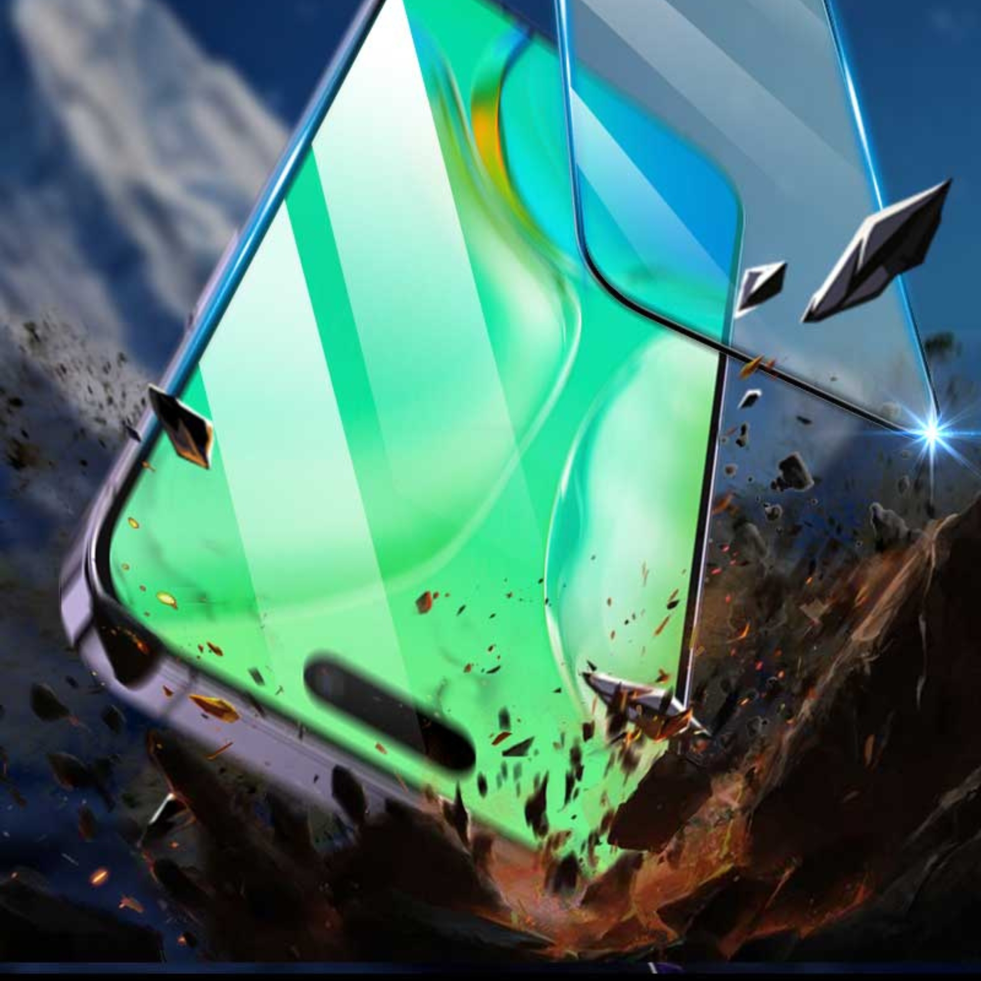 Miếng Dán Kính Cường Lực Trong Suốt Mipow KingBull Dành Cho iPhone 15 Pro Max / 15 Pro / 15 Plus / 15, HD PREMIUM SILK - HÀNG CHÍNH HÃNG