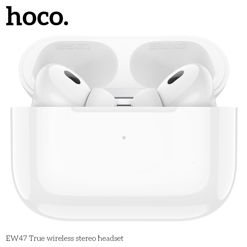 Tai nghe Bluetooth Hoco EW47 chống ồn ANC có mic đàm thoại, nghe nhạc liên tục trong 7 giờ, định vị, đổi tên - Hàng chính hãng