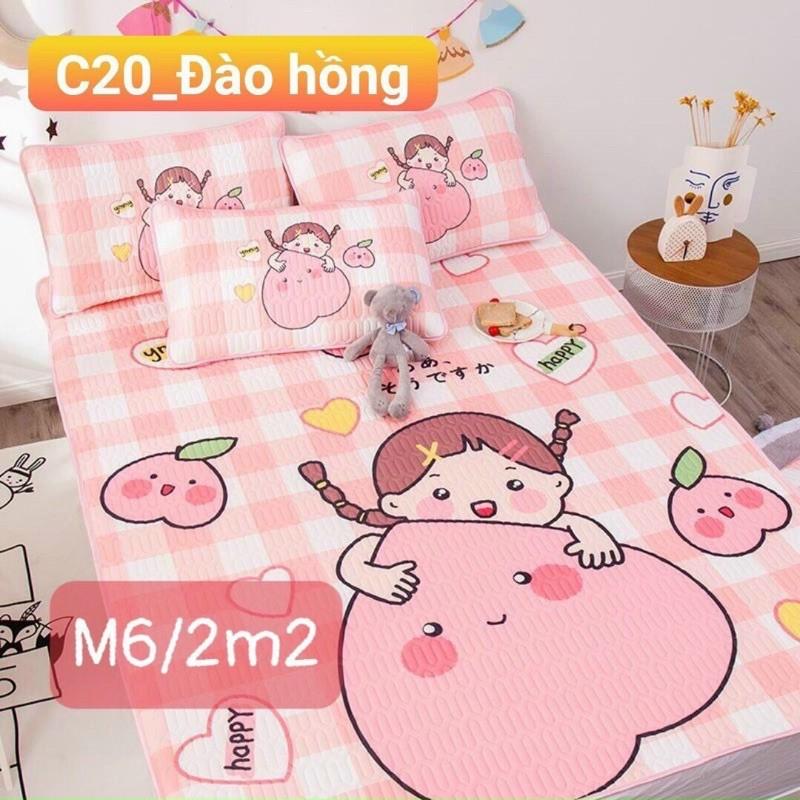 Chiếu Điều Hoà Tencel 6D Hàng Nhập Khẩu Cao Cấp 3 Món Mẫu Bé Trai Và Bé Gái