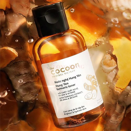 Nước nghệ Hưng Yên Cocoon làm sáng da và cấp ẩm (140ml/310ml) - Hàng chính hãng