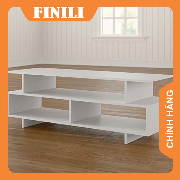 Kệ tivi phòng khách màu trắng, Tủ tivi đơn giản để sàn giá tốt TFH43