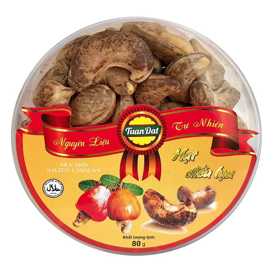 Hạt Điều Lụa Tuấn Đạt (80g)