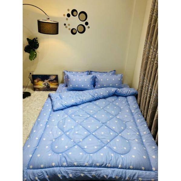 Bộ chăn phao 5 món cottonpoly