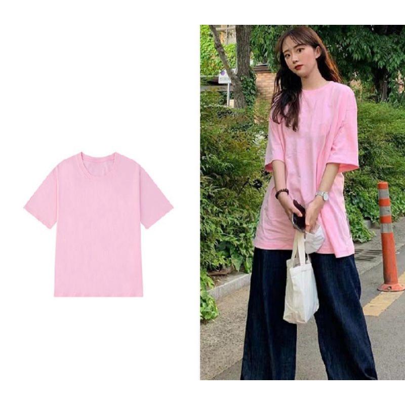 (Có clip) Áo thun trơn basic 100% cotton mềm mịn, hút mồ hôi ulzzang - ẢNH THẬT